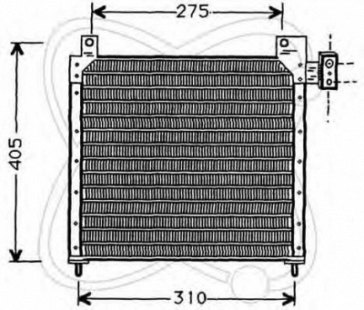 ELECTRO AUTO 30d0013 -  Конденсатор, кондиционер